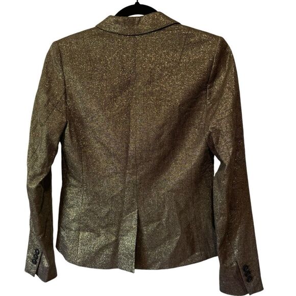 Banana Republic Gold CLASSIC FIT METALLIC BLAZER - Picture 9 of 10